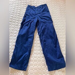 Toast Blue Trousers UK Size 8 (US 4)